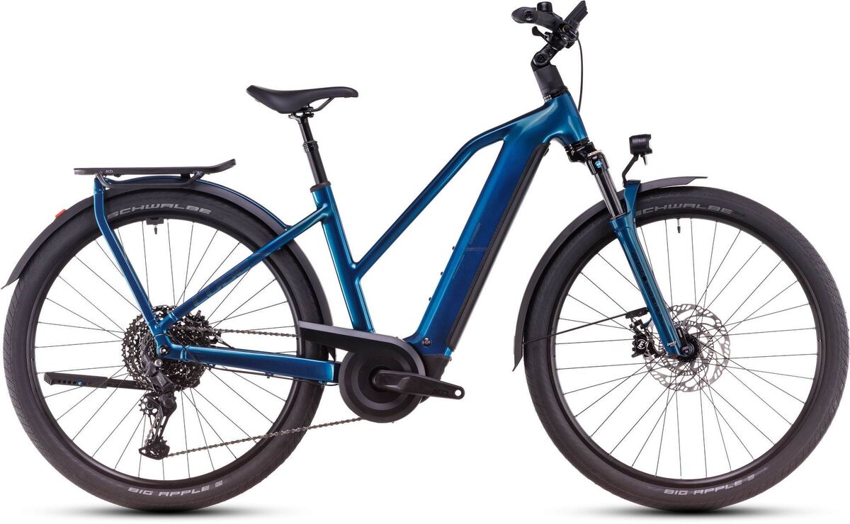 Cube Kathmandu Hybrid Ex Electricblue/chrome 2025 T click to zoom image