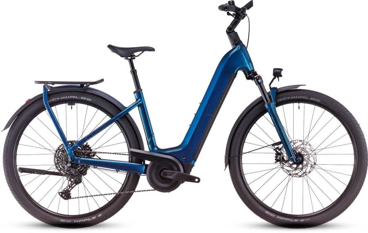 Cube Kathmandu Hybrid Ex Electricblue/chrome 2025 EE click to zoom image