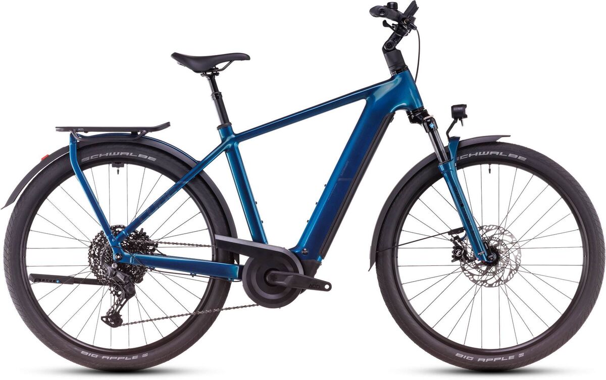 Cube Kathmandu Hybrid Ex Electricblue/chrome 2025 click to zoom image