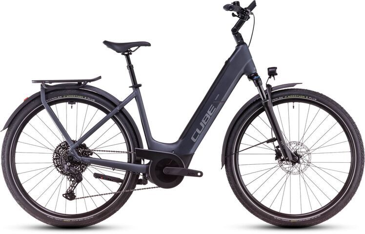 Cube Touring Hybrid Pro 625 EE 46cm Metallicgrey/Chrome  click to zoom image