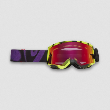 Fox Main Emotion Mirrored Lens Goggles