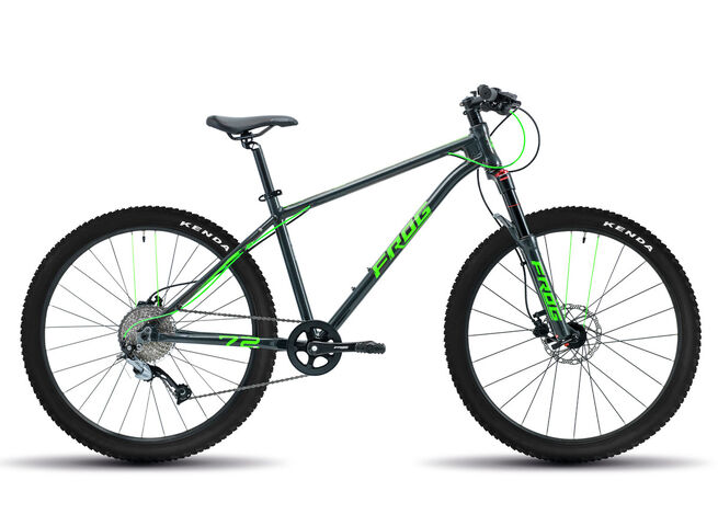 Frog MTB 72  Metallic Grey Neon Green  click to zoom image