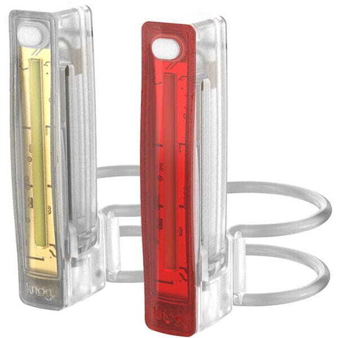 Knog Plus Twinpack Twin Pack Translucent  click to zoom image