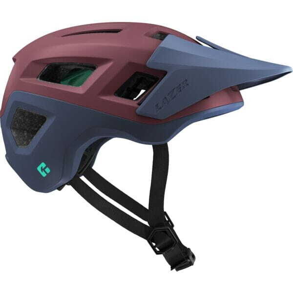 Lazer Coyote KinetiCore Helmet Matt Cosmic Berry Blue click to zoom image