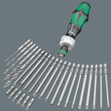 Wera Screwdriver 60 Ratchet Screwdriver Set 17pc