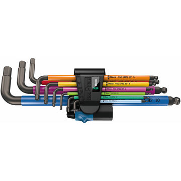 Wera 950/9 Hex-Plus Multi-Colour HF Set 9pc