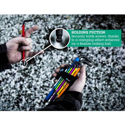 Wera 454 HF T-Handle Hex Screwdriver 6 x 200mm click to zoom image