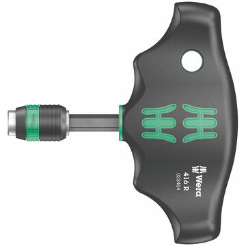 Wera 416 R T-Handle Bitholding Screwdriver 1/4 x 45mm