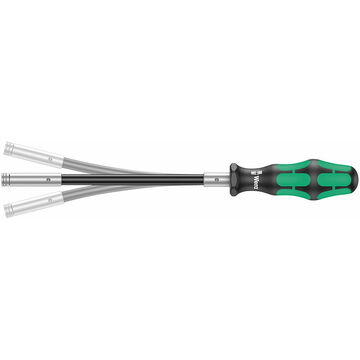 Wera 393 S Bitholding Screwdriver W/Flexible Shaft