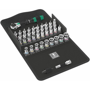 Wera 8100 All-In HF Speed Ratchet Set 1/4 Drive 42pcs