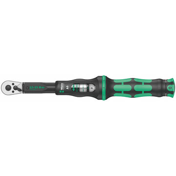 Wera Torque Wrench W/Rev Ratchet 2.5-25 Nm 1/4