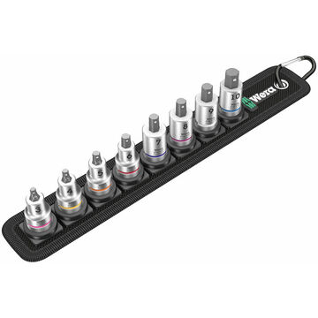 Wera Belt B 2 In-Hex HF Bit Socket Set 3/8 9pc