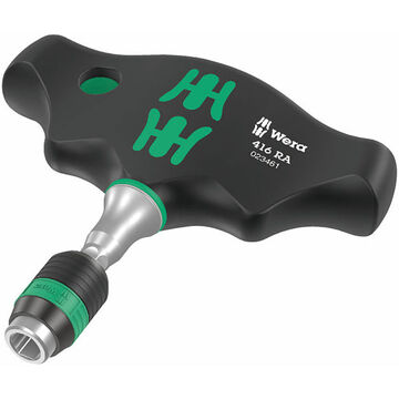 Wera 416 T-Handle Bitholding Screwdriver W/Ratchet