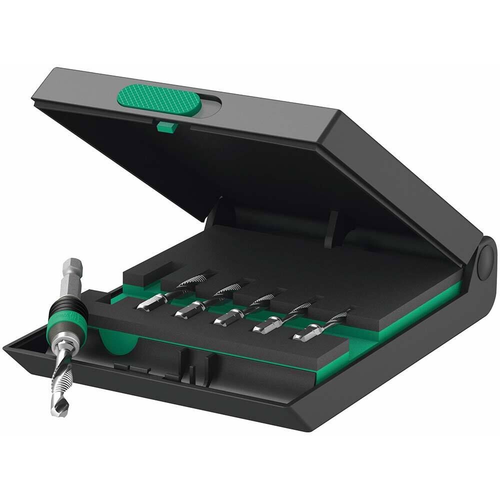 Wera 847/7 Combination Drill Bit Set 7pc click to zoom image