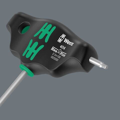 Wera 454 T-Handle Hex Screwdriver 2.5 x 100mm click to zoom image