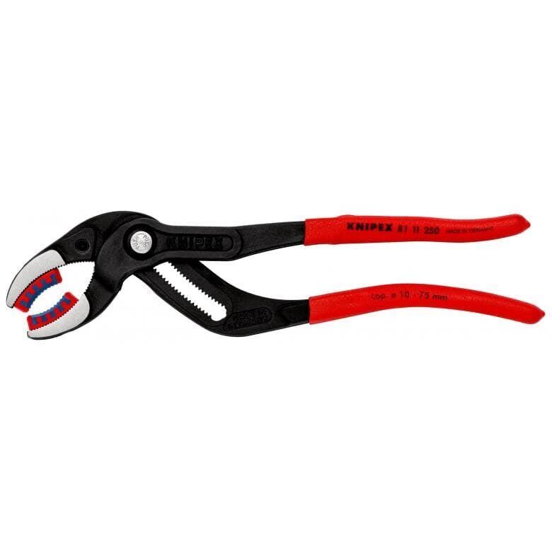 Knipex Pipe Gripping Pliers with Plastic Jaws click to zoom image