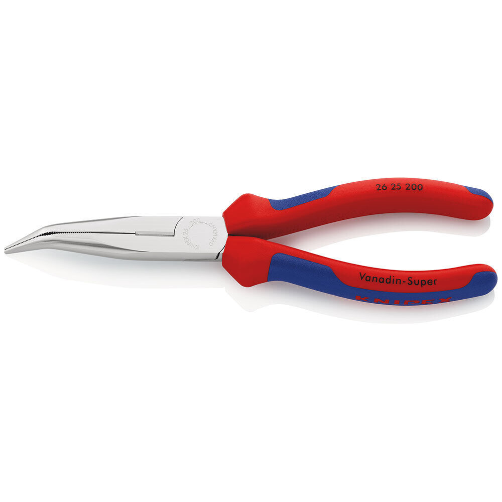 Knipex Needle Nose 40deg Side Cutting Pliers 200mm click to zoom image