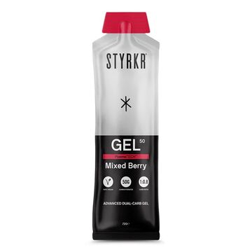 Styrkr Gel50 Mild Berry Dual-carb Energy Gel